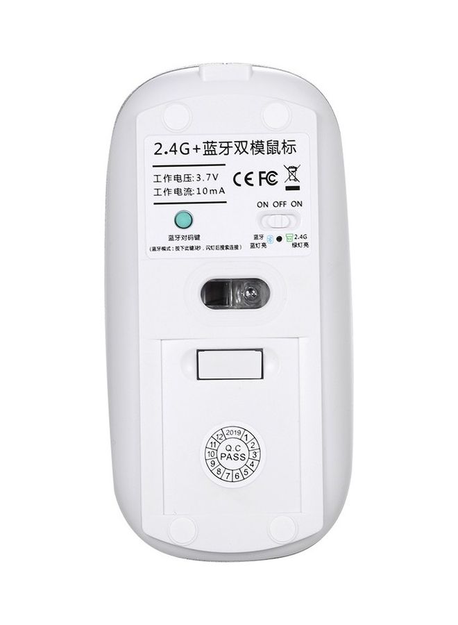 Wireless Mouse Portable Mouse Silver - Image 3