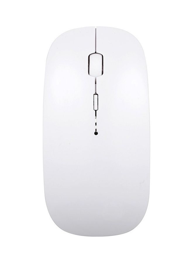 Wireless Mouse Portable Mouse White - Image 1