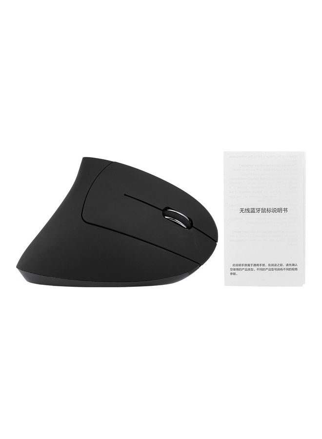 Bluetooth Vertical Ergonomic Design Optical Mice Black - Image 3