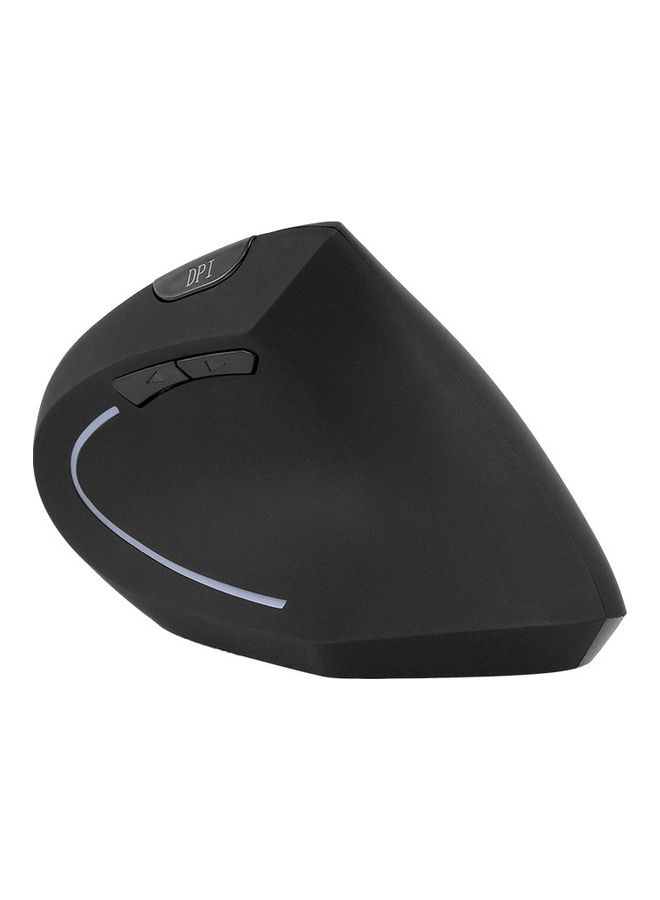 Bluetooth Vertical Ergonomic Design Optical Mice Black - Image 5