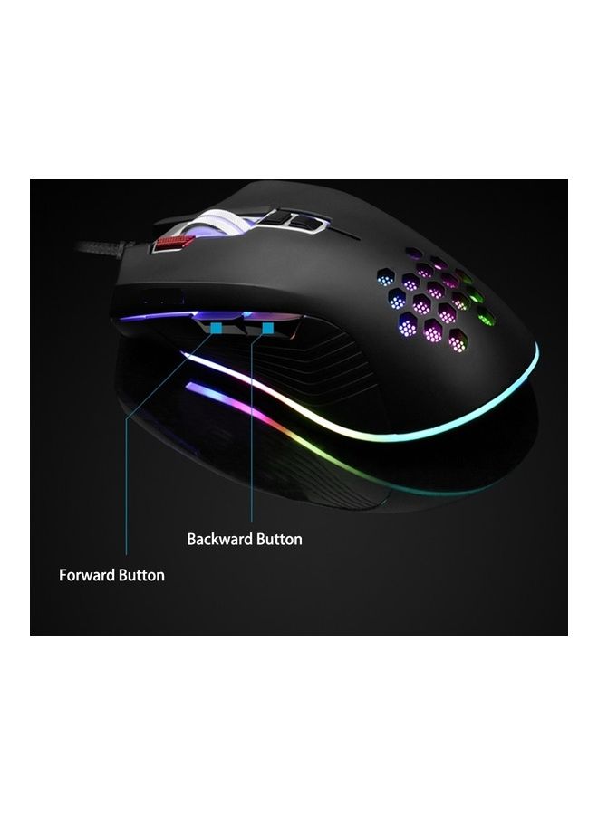 Mouse with USB Charging Port Black - Image 4