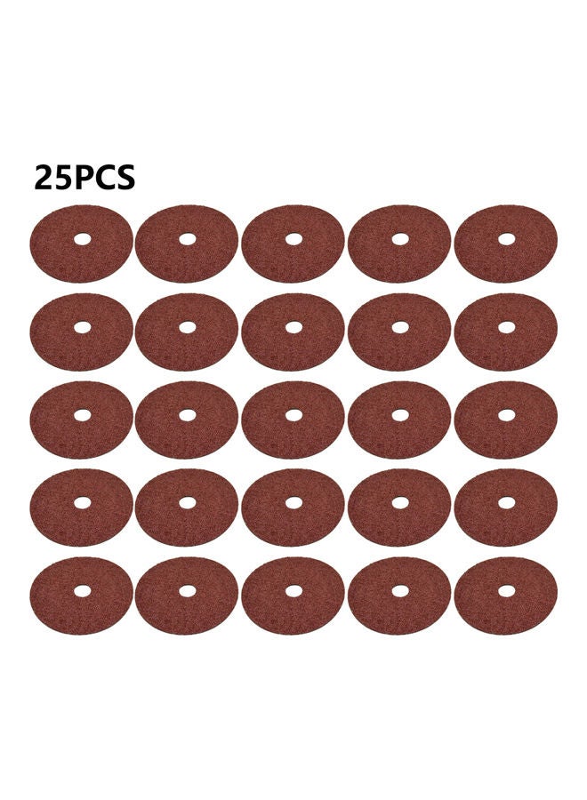 25-Piece Sanding Disc Set Brown  - Image 2