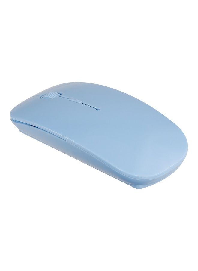 ماوس ضوئي لاسلكي محمول أزرق - Image 5