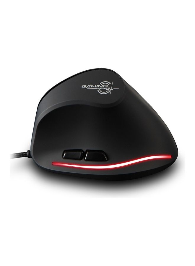 Wired Vertical Gaming Mouse Black - Image 3