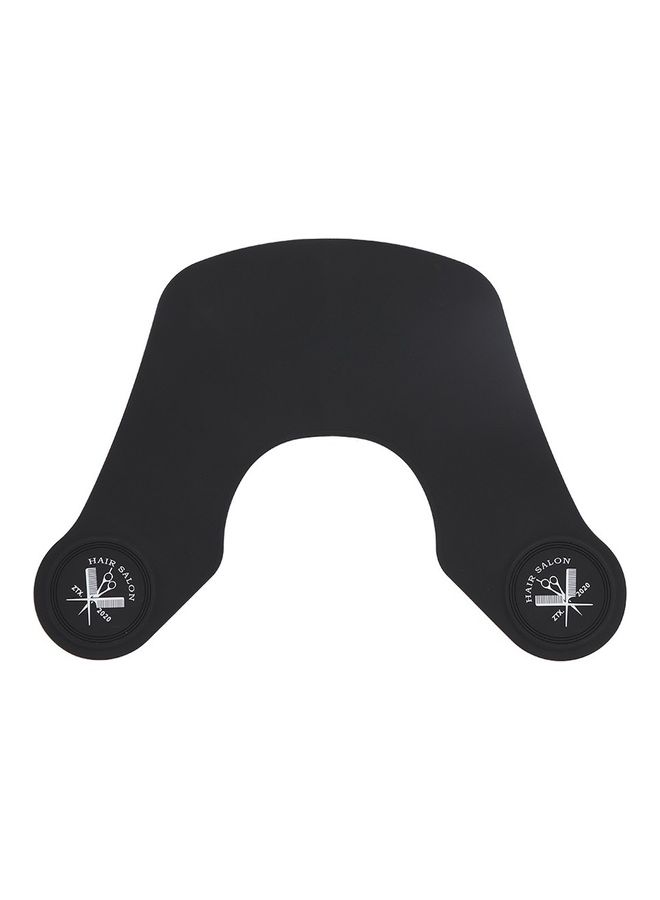 Generic Collar Hair Cutting Cape Black 18x16x1cm - Image 1