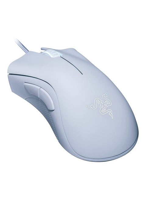 DeathAdder Essential Gaming Mouse with 6,400 DPI Optical Sensor - Mercury White