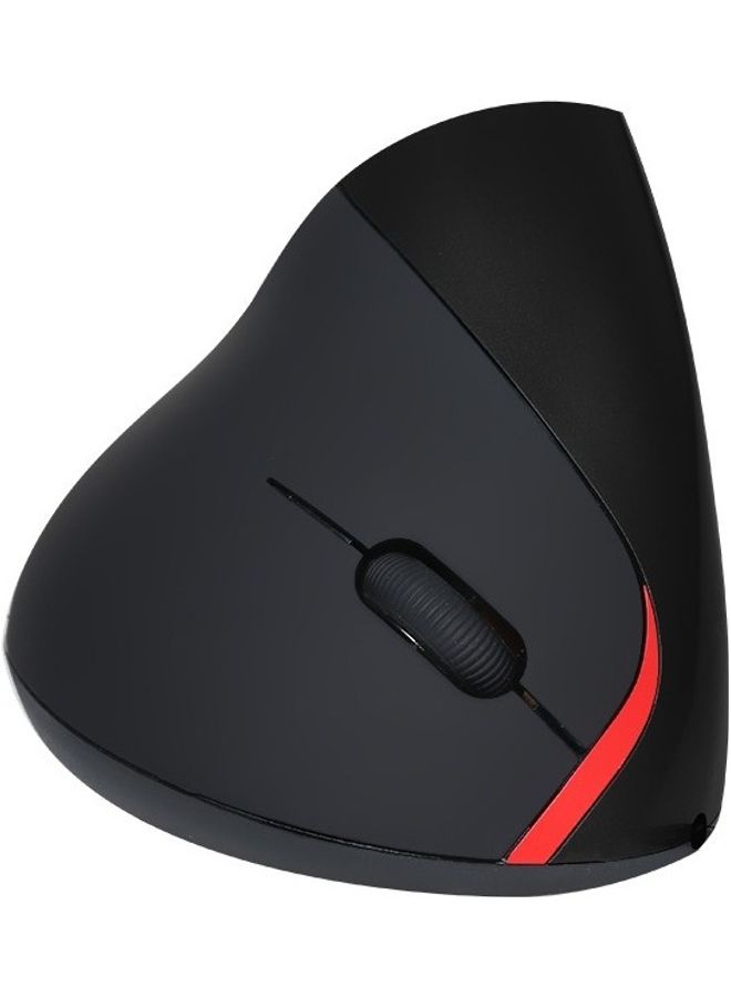 Wired Optical Vertical Mouse Black - Image 5