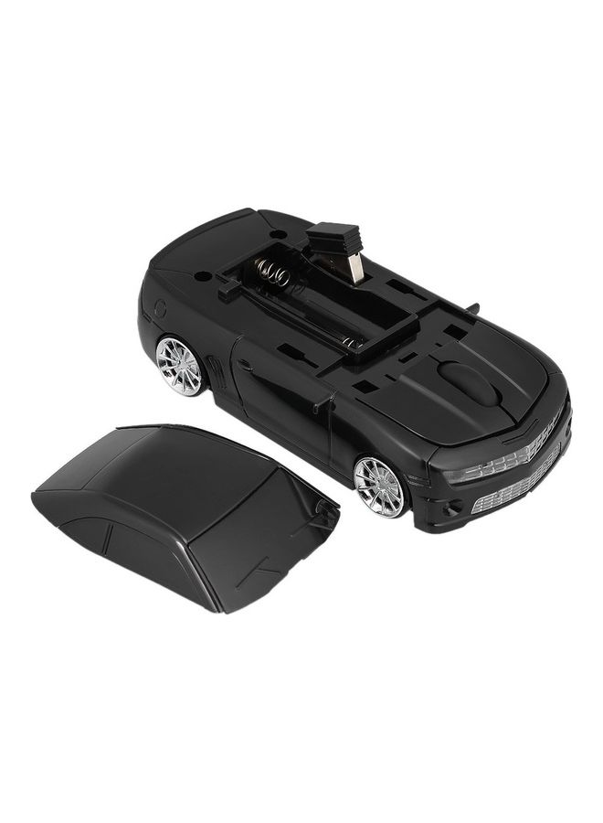 2.4G Wireless Car Mouse USB Computer Mice Black - Image 2