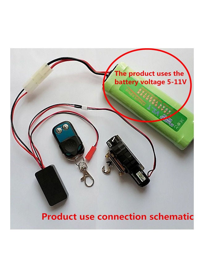 Generic - RC Winch With Remote Controller Receiver - Image 1