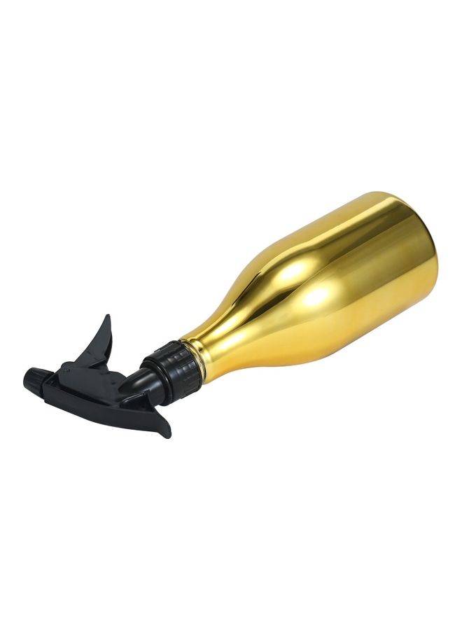 Generic 550ml Hairdressing Spray Bottle Gold 25x8x8cm - Image 3