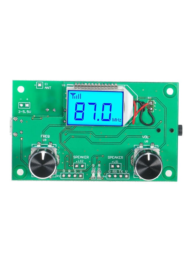 Generic - Digital FM Radio Wireless Receiver Module LL2120702372-A Green - Image 1