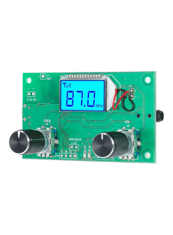 Generic - Digital FM Radio Wireless Receiver Module LL2120702372-A Green - Image 1