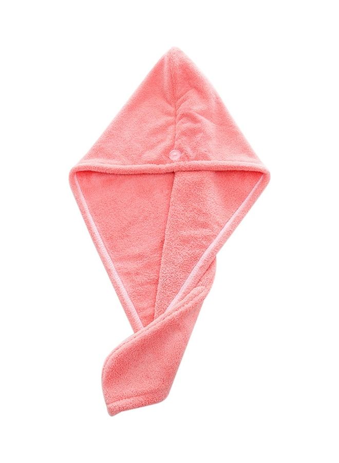 Generic Soft Shower Hair Towel For Women Pink 25x19x4cm
