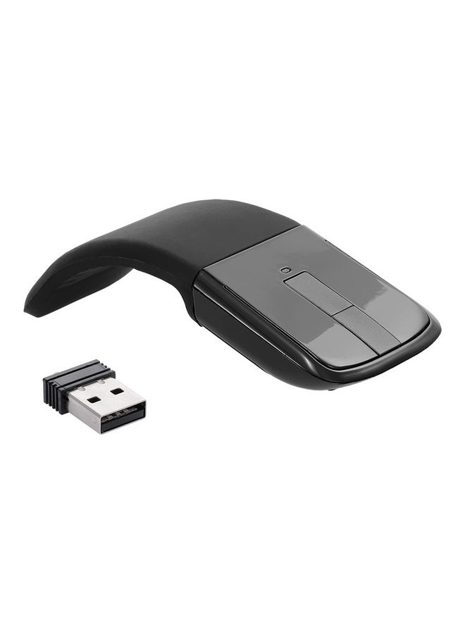 Wireless Mouse With USB Arc Black - Image 4