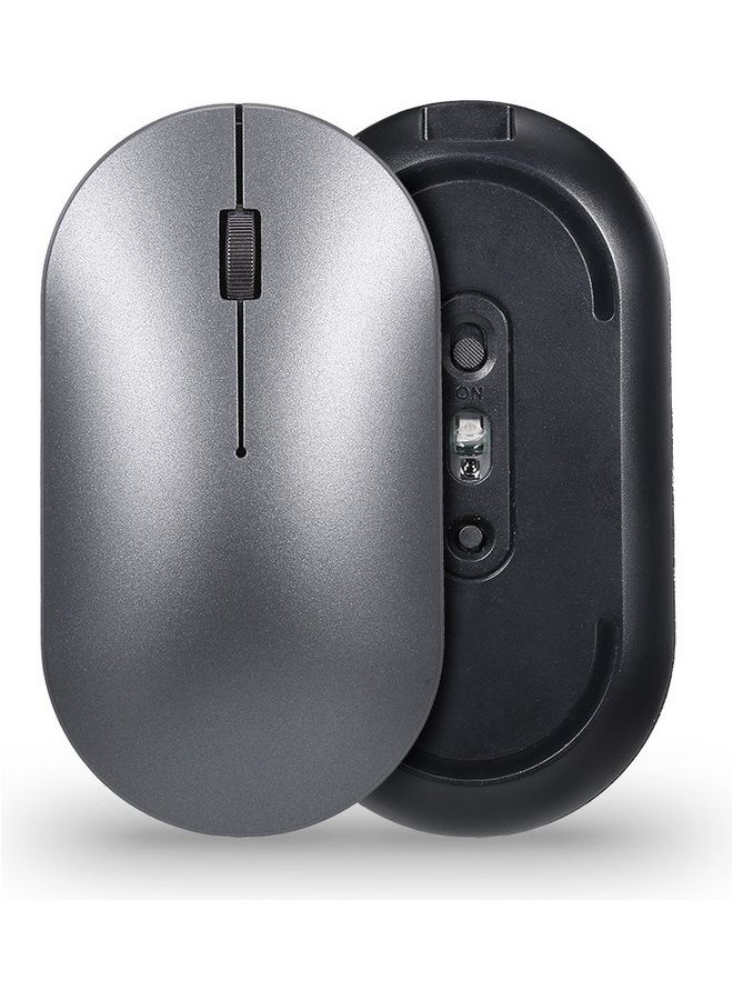 2.4G Wireless Portable Mouse Grey - Image 1