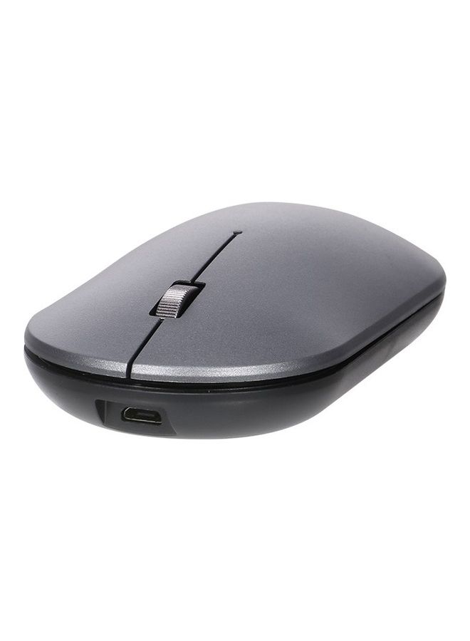 2.4G Wireless Portable Mouse Grey - Image 3