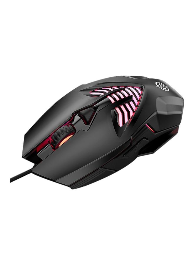 USB Charging Optical Mouse Black - Image 1