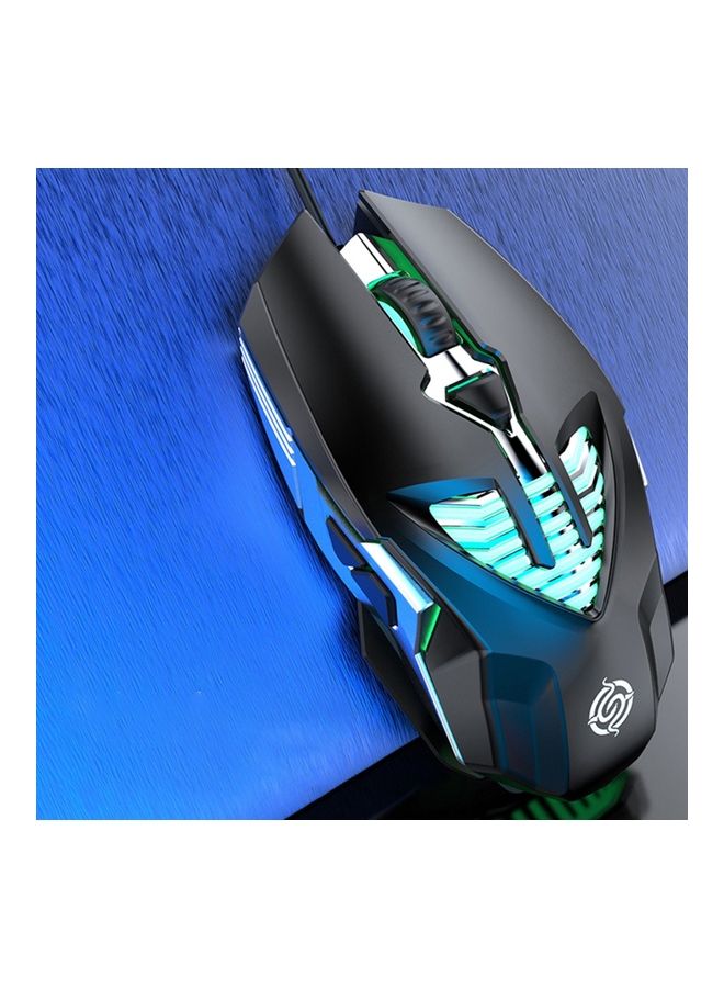USB Charging Optical Mouse Black - Image 2