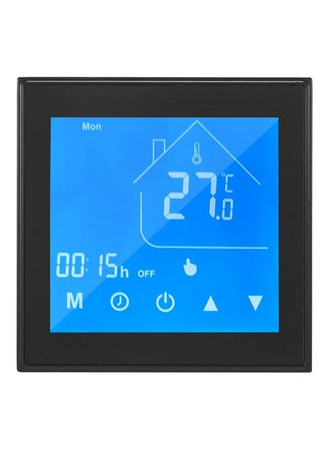 WiFi Smart Thermostat Black/Blue