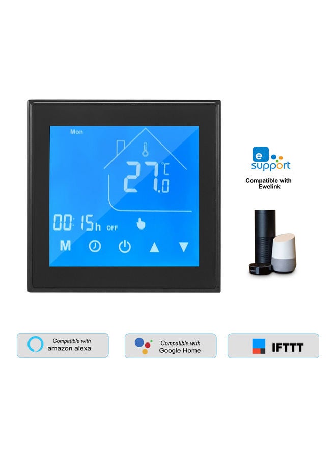 Generic - WiFi Smart Thermostat Black/Blue - Image 1