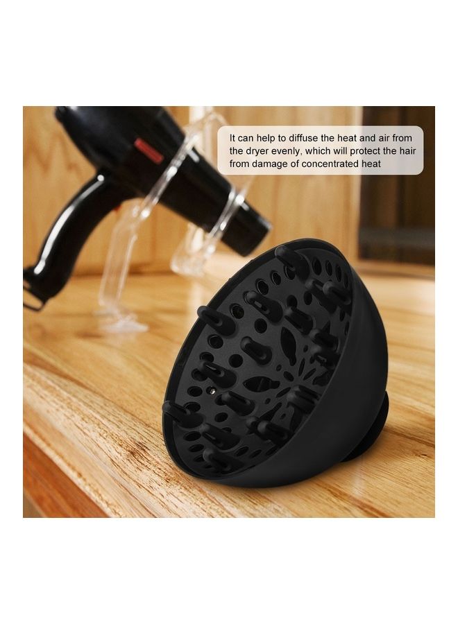 Universal Blower Hairdressing Salon Curly Hair Dryer Black 13.5x4.8cm - Image 5