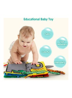 Generic Baby Tail Cloth Animals Book  - Image 2