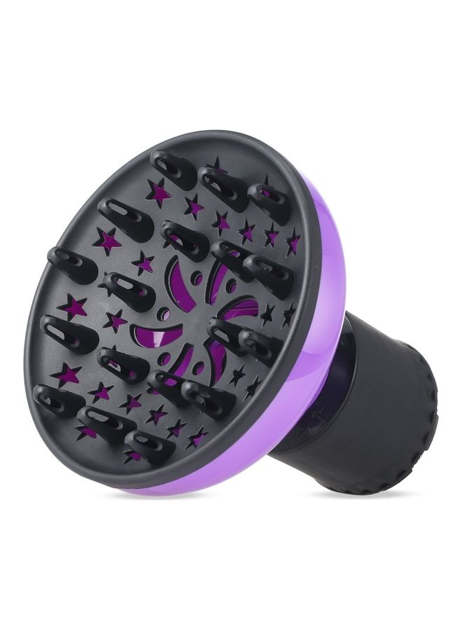 Generic - Retractable Curly Hair Blow Dryer Diffuser Pink/Black 20x20x20cm - Image 1