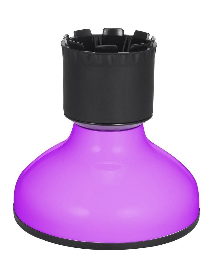 Generic - Retractable Curly Hair Blow Dryer Diffuser Pink/Black 20x20x20cm - Image 1