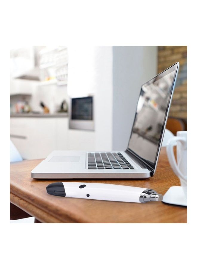 Wireless Optical Touch Pen Mouse White - Image 2