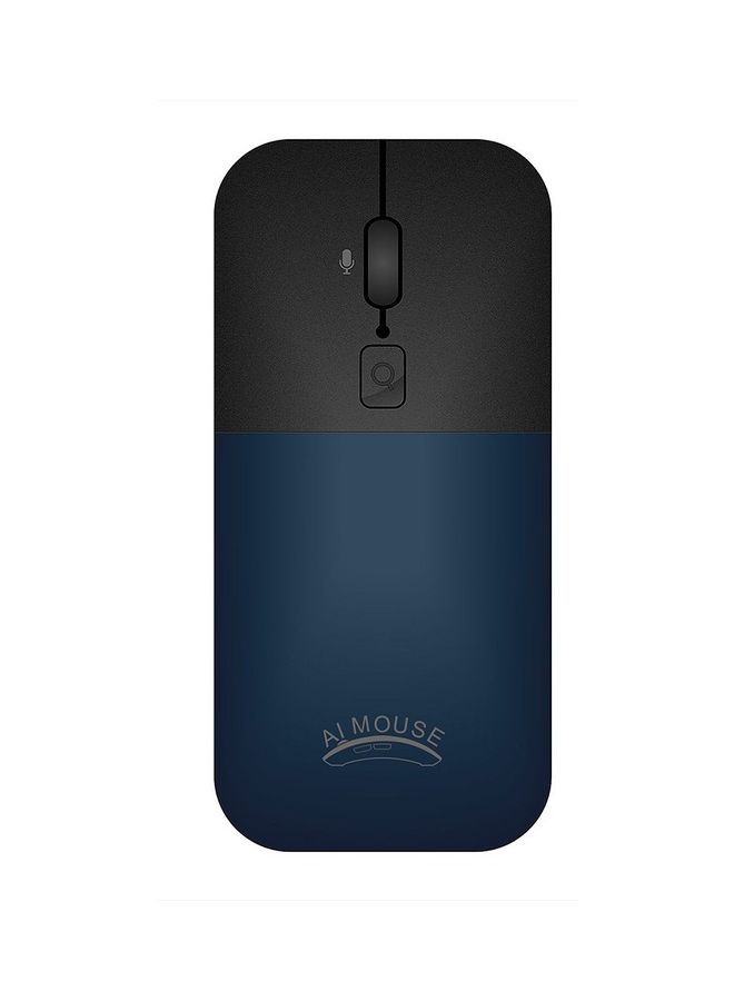 Wireless AI International Voice Mouse Blue/Black - Image 1