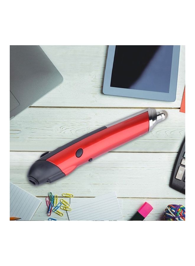 Wireless Optical Touch Pen Mouse Red - Image 3