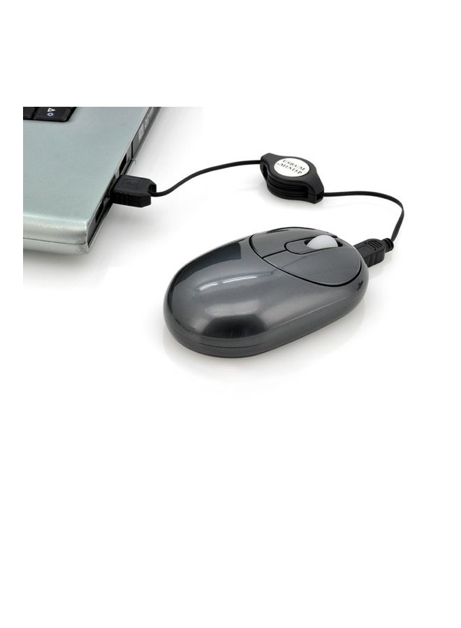 2.4G Wireless Rechargeable Optical Mouse Black - Image 3