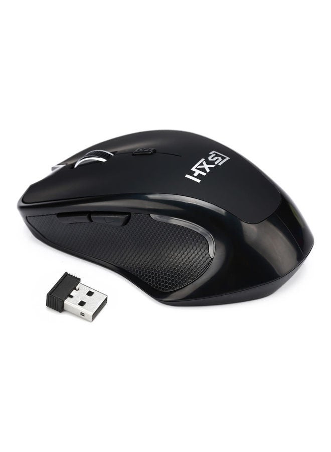 Wireless 6D Button Optical Mouse Black - Image 4
