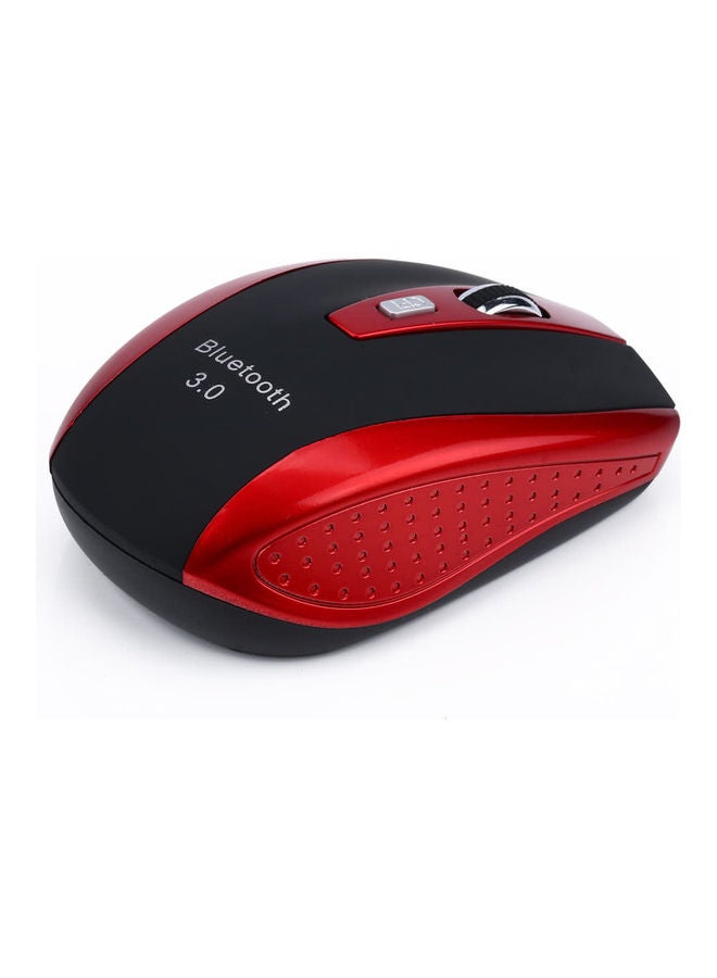 Mini Ergonomic Optical Wireless Mouse Red/Black