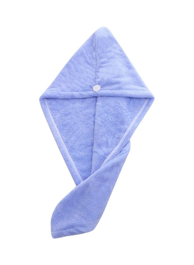 Generic Hair Drying Quick-dry Towel Blue 65 x 25cm