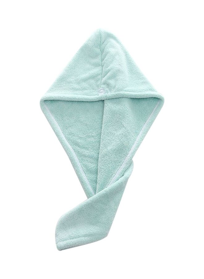 Generic Soft Shower Hair Towel For Women Green 25x19x4cm - Image 1