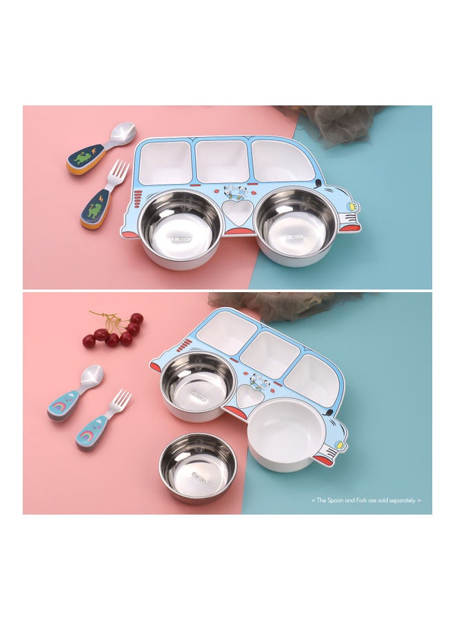 Generic - 5 Compartments Divided Plate - Image 1