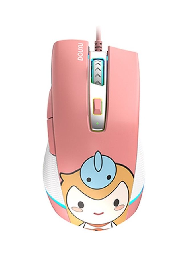 Wired Gaming Mouse Pink - Image 1