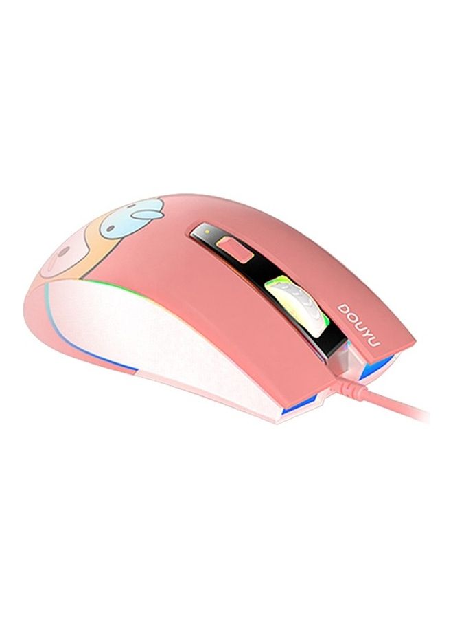 Wired Gaming Mouse Pink - Image 3