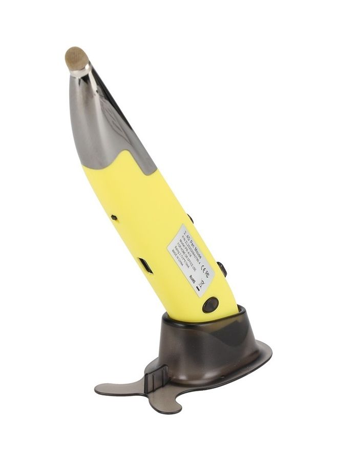 Three Mode Wireless Optical Pen Mouse Yellow - Image 3