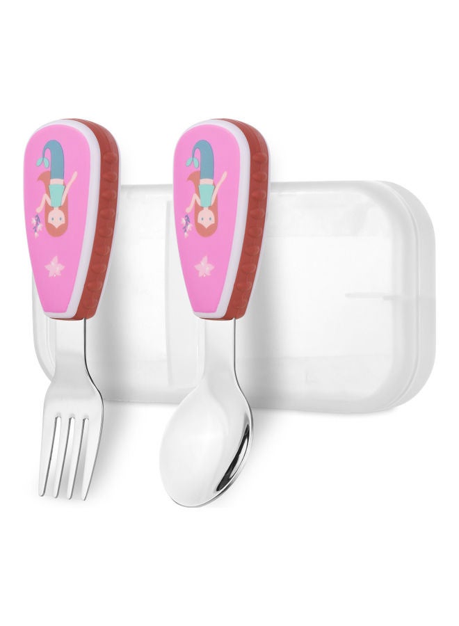 Stainless Steel Spoon And Fork Set - Image 1