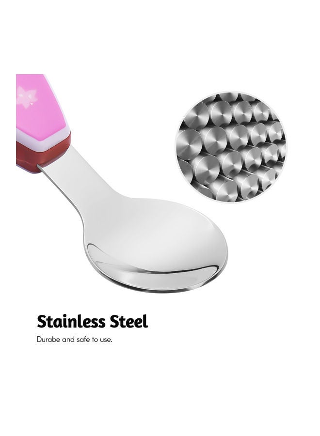 Stainless Steel Spoon And Fork Set - Image 5