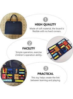 XiuWoo Toddler Basic Skills Activity Board  - Image 3