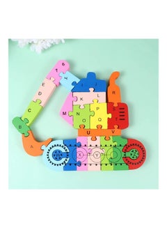 XiuWoo Creative Wooden 26 Alphabet Puzzle Set  - Image 2
