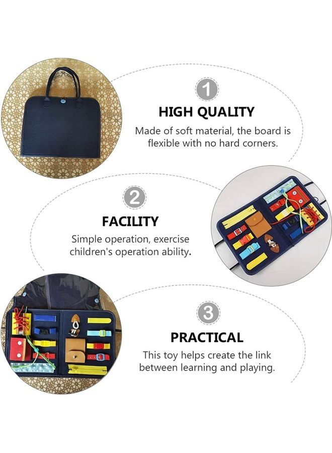 XiuWoo - Toddler Basic Skills Activity Board - Image 1