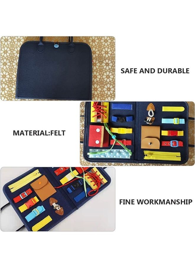 XiuWoo - Toddler Basic Skills Activity Board - Image 1