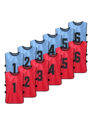 12-Piece Soccer Sports Vest 30.00x 10.00 x 18.00cm - v1626926538/N49346610A_1