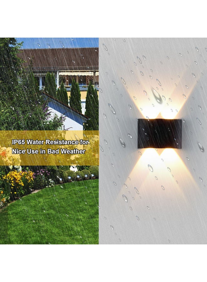 مصباح جداري بقدرة 4 وات أسود - Image 2