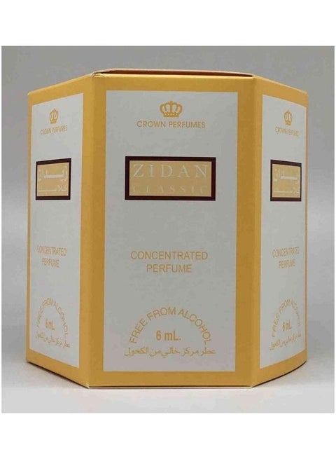 Air Freshener Zidan Classic Perfume Al Rehab 6-Piece Zidan Classic