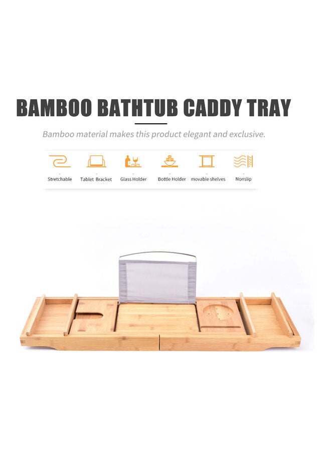 Bathtub Caddy Tray Multicolour 76.0x24.0x5.0cm